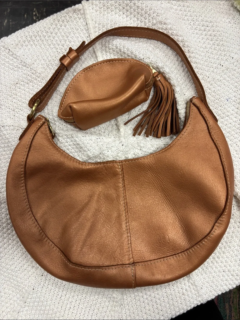 Unicorn Portland Leather Goods Nova Bag with Tassel Pouch